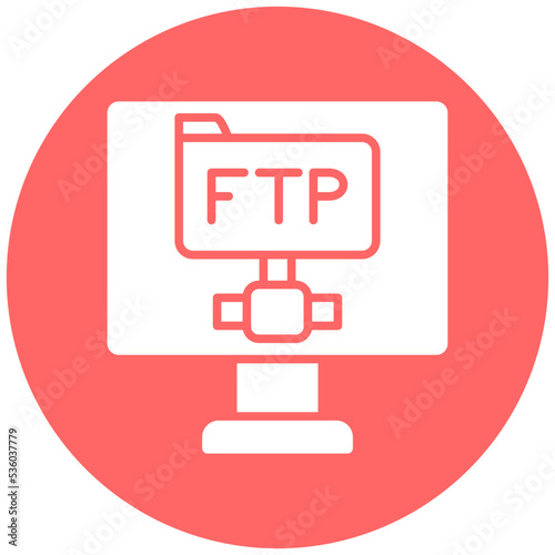 Ftp Protocol Icon Style