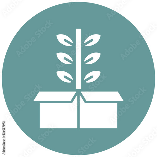 Material Grown Icon Style