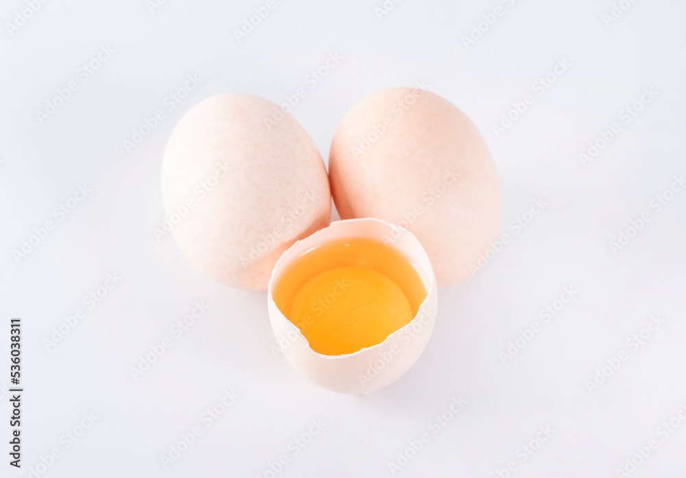 Fresh eggs and yolks for protein Fresh eggs and yolks for protein