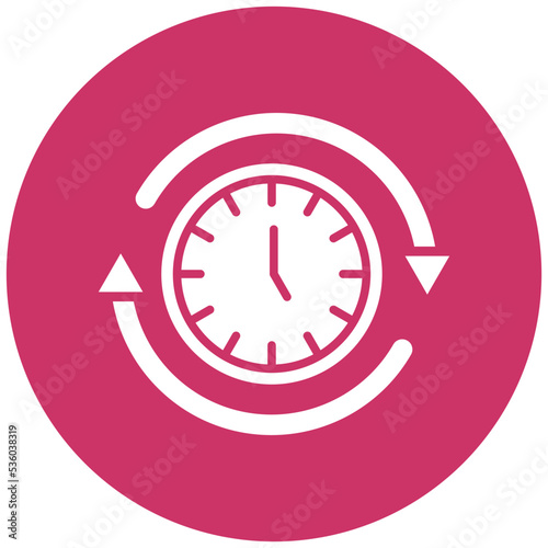 Working Time Icon Style