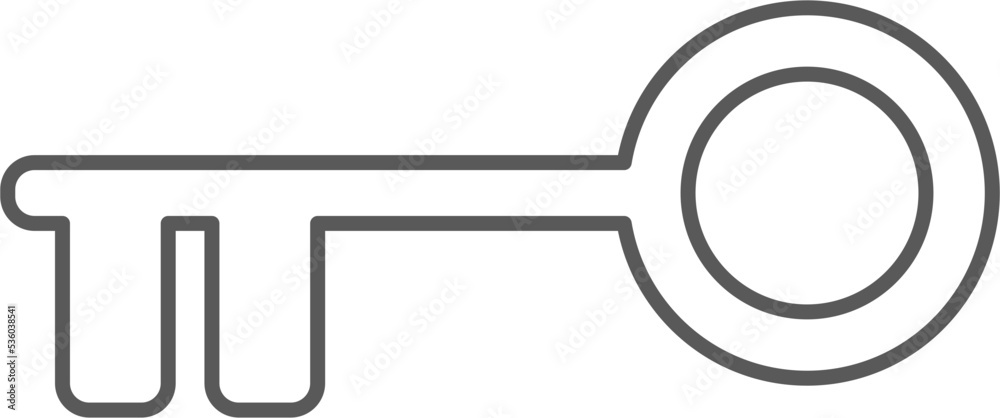 simple key door unlock safety vector isolated graphic icon different colors simple key door unlock safety vector isolated graphic icon different colors