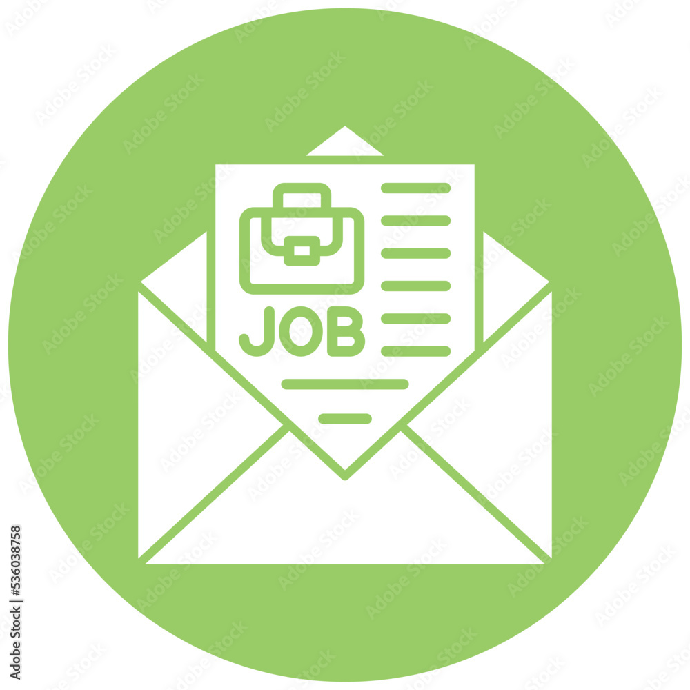 Job Offer Icon Style Job Offer Icon Style
