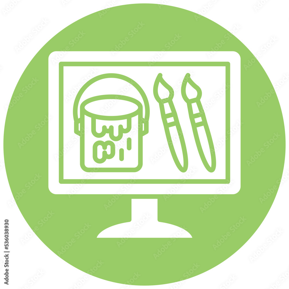 Paint Icon Style Paint Icon Style