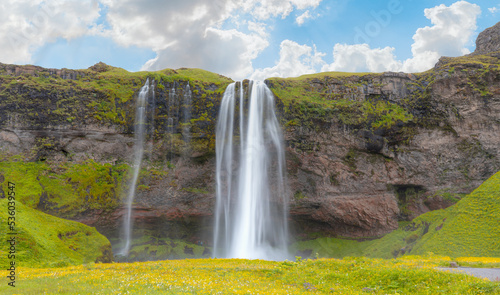 Amazing Seljalandsfoss waterfall - Iceland