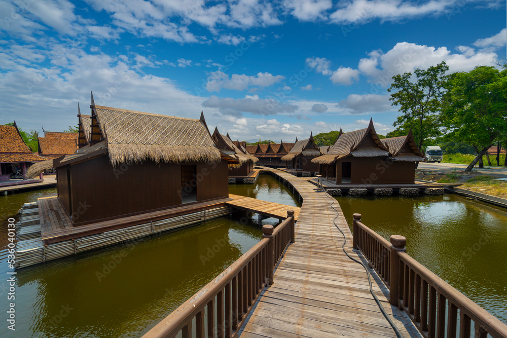  Sanphet Prasat Palace, Ancient City, Bangkok, in Thailand