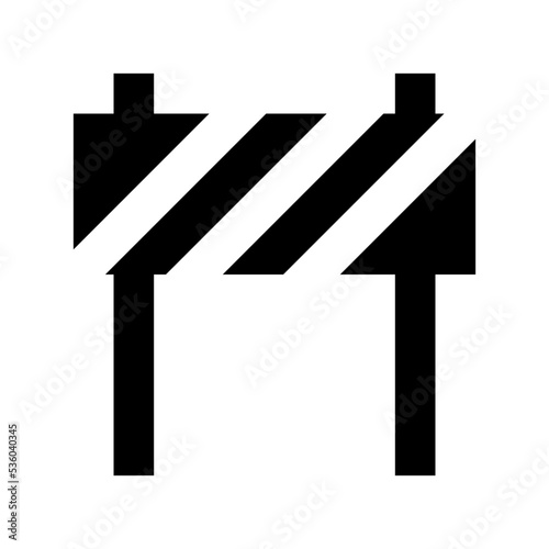 Barrier Flat Vector Icon