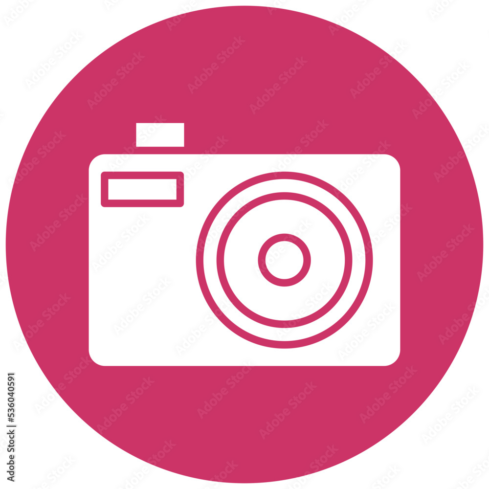 Compact Camera Icon Style Compact Camera Icon Style
