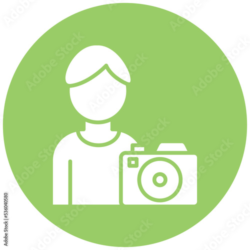 Cameraman Icon Style