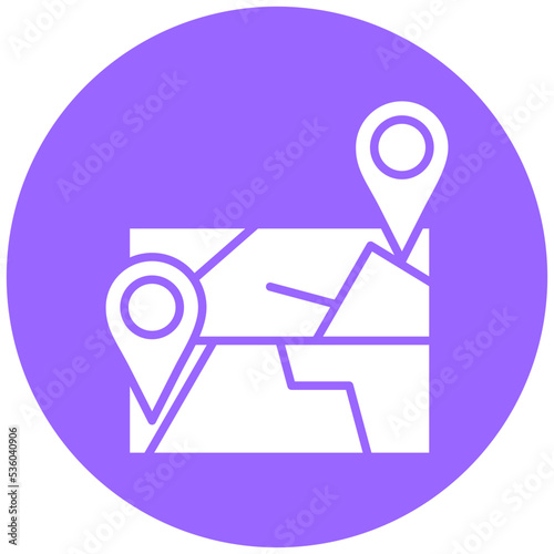 Multiple Destinations Icon Style