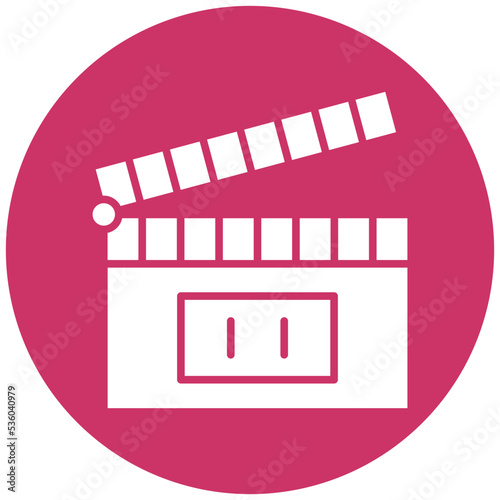 Clapperboard Icon Style