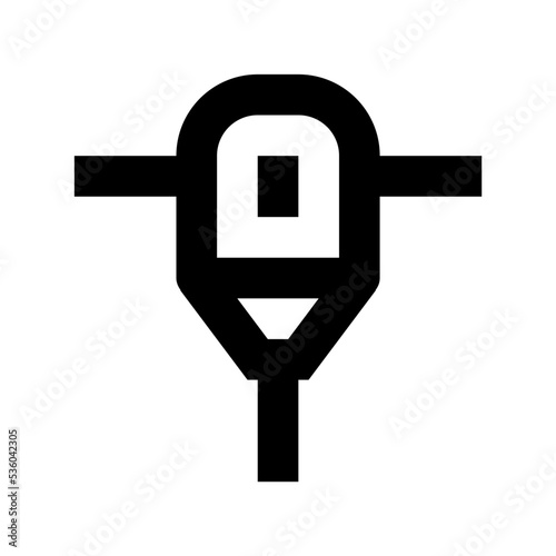 Gimlet Machine Flat Vector Icon 