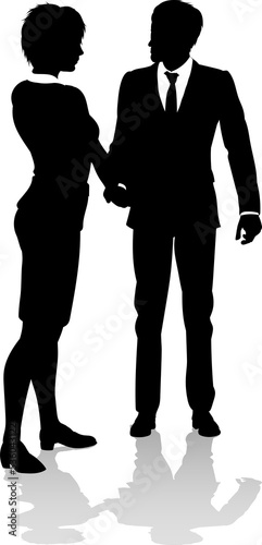 Business People Silhouette