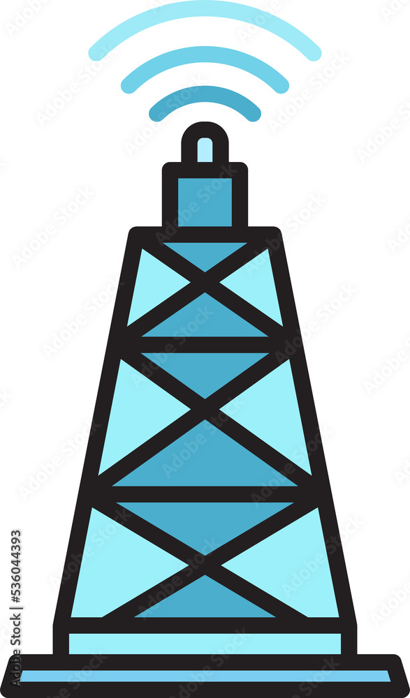 network tower and radio mast icon illustration network tower and radio mast icon illustration
