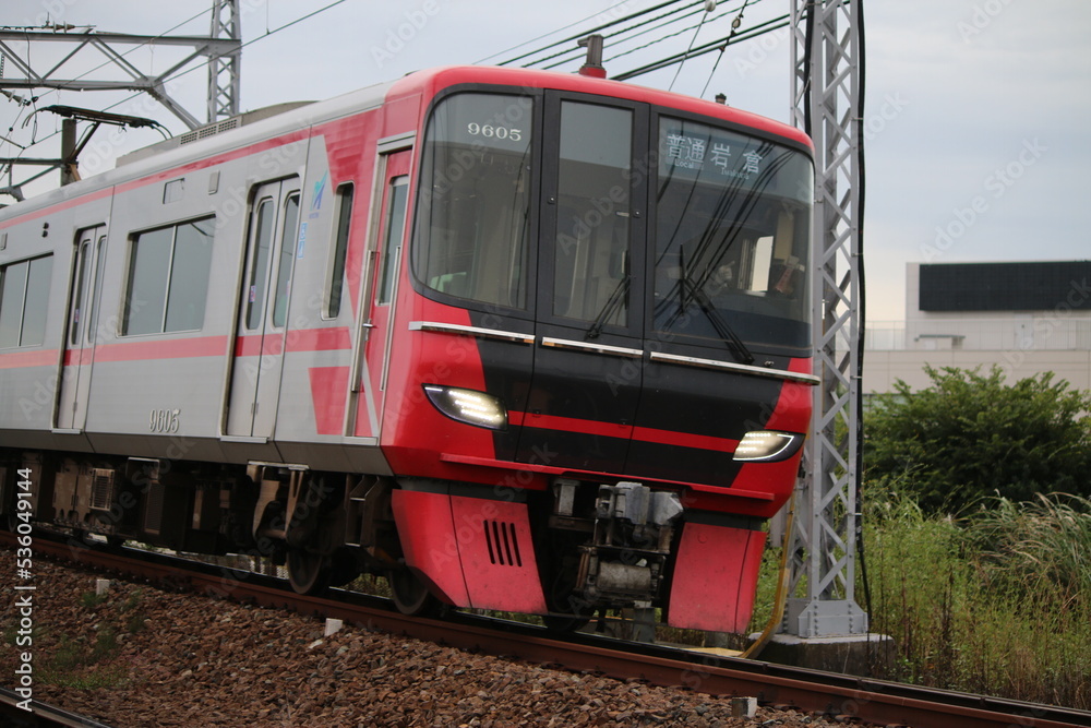 Obraz premium 名古屋鉄道の車両