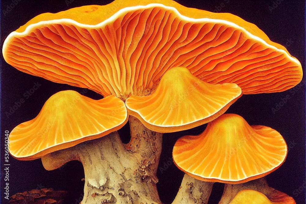 Φωτογραφία Laetiporus sulphureus is a species of bracket fungus found in Europe and North America