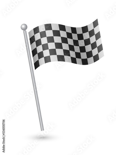 Checkered national flag