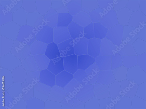 abstract azure background with hexagons. Urban style backdrop in light blue color. Cool simple design of empty surface with dark border. Cool stylish contemporary art. © Liudmyla Leshchynets