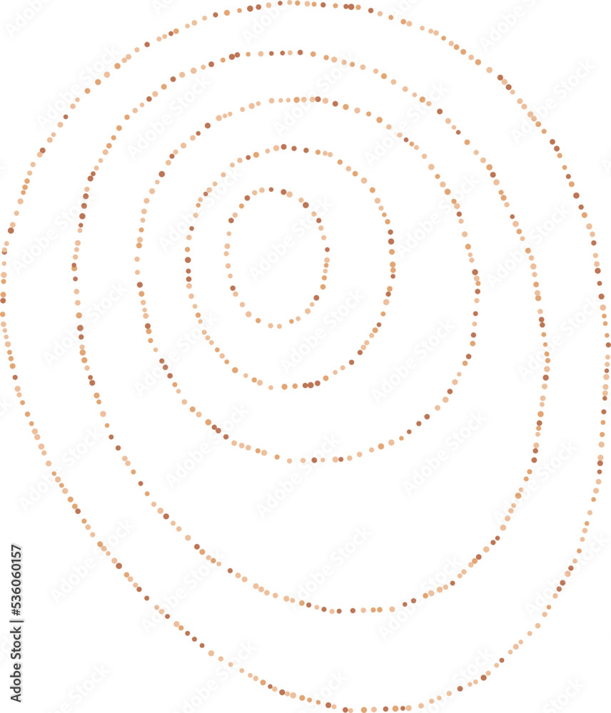 Organic circular shape Organic circular shape