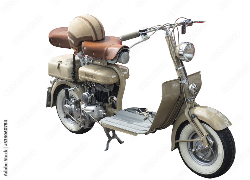 Lambretta, Italian Vintage Scooter From The 1950s Stock Photo | Adobe Stock