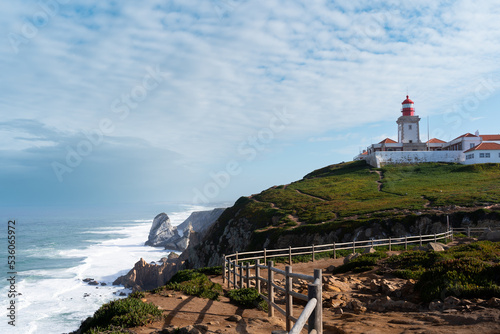 Cabo da Roca Coast line with lighthouse
