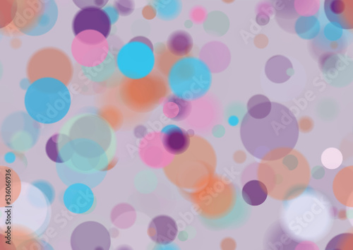 Background pattern abstract seamless design texture. Theme is about blurred, blurry, circle, translucency