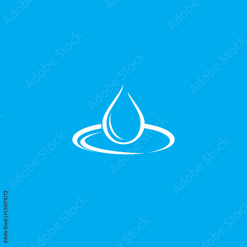Water Drop logo or icon design