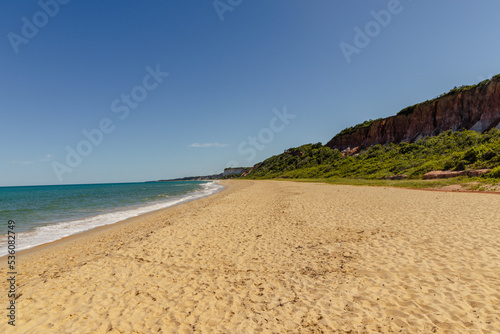 natural landscape in the district of Arraial D'Ajuda, city of Porto Seguro, State of Bahia, Brazil