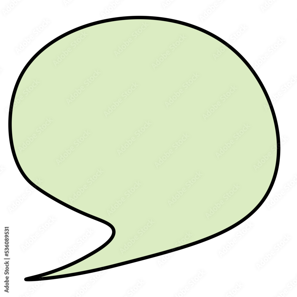 Bubble Chat Shape Bubble Chat Shape