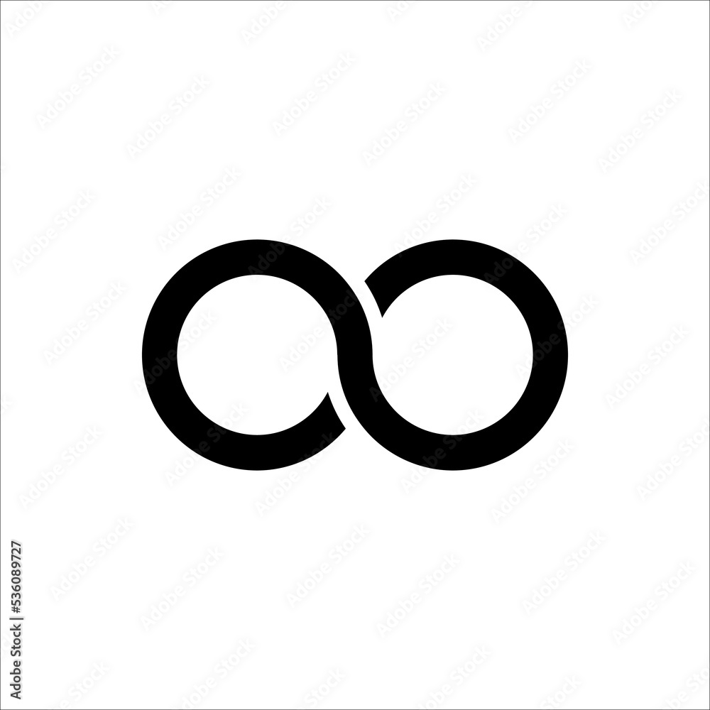 Infinity symbol. Vector logos. Simple style, isolated on a white background. Infinity symbol. Vector logos. Simple style, isolated on a white background.