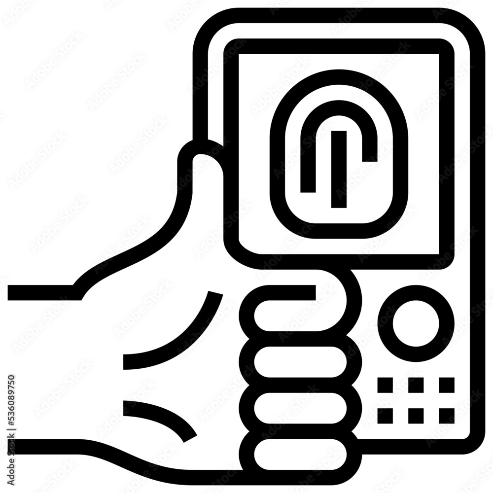 Fingerprint icon Fingerprint icon