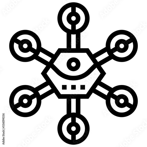 hexacopter icon