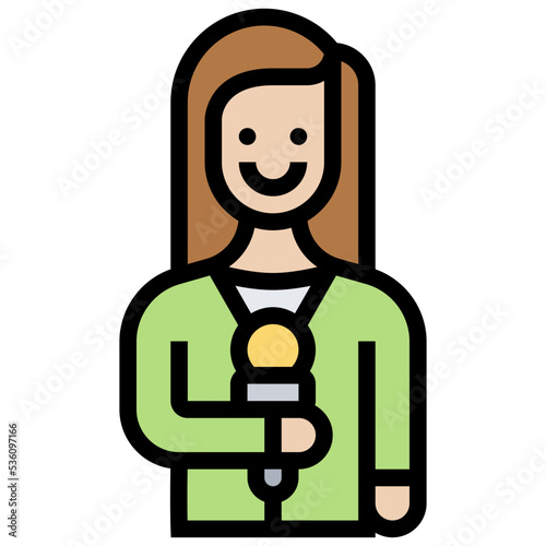 journalist icon