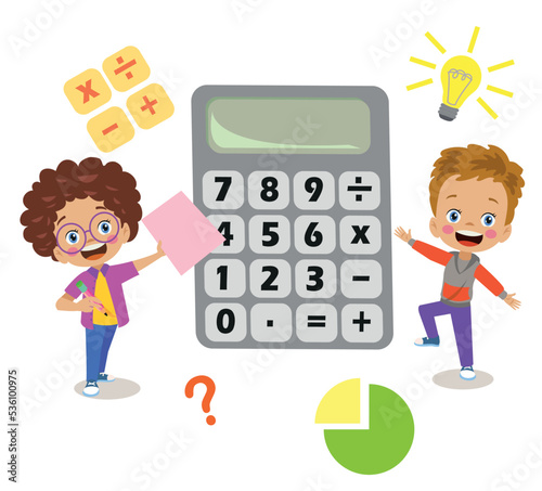 calculator math and cute boy