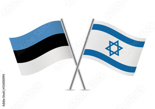 Estonia and Israel crossed flags. Estonian and Israeli flags on white background. Vector icon set. Vector illustration. Free Download Estonia and Israel crossed flags. Estonian and Israeli flags on white background. Vector icon set. Vector illustration. - GFXLoad