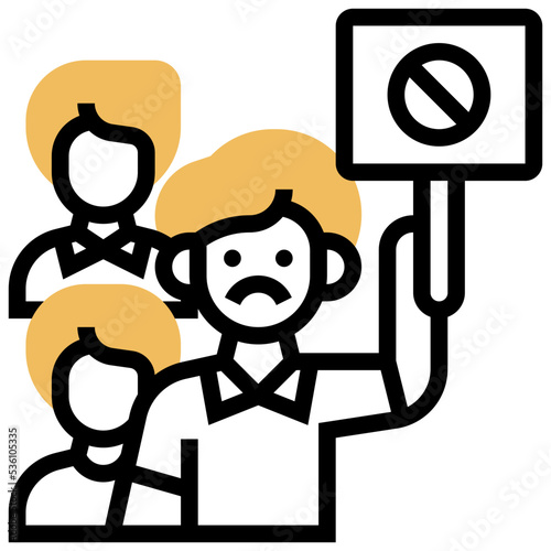 Protest icon