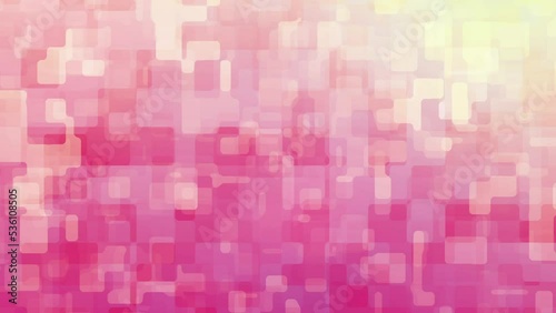 mosaic abstract design background loopB pink