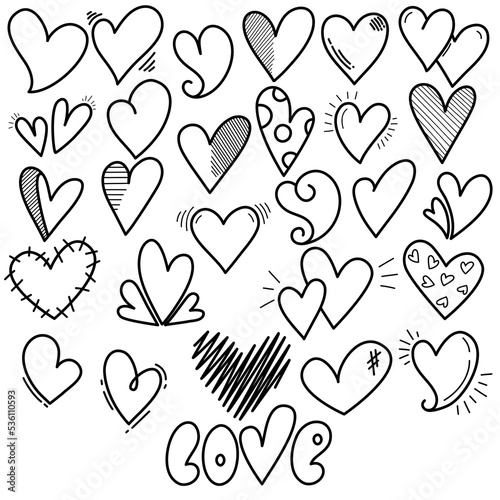 Hearts design for valentines day