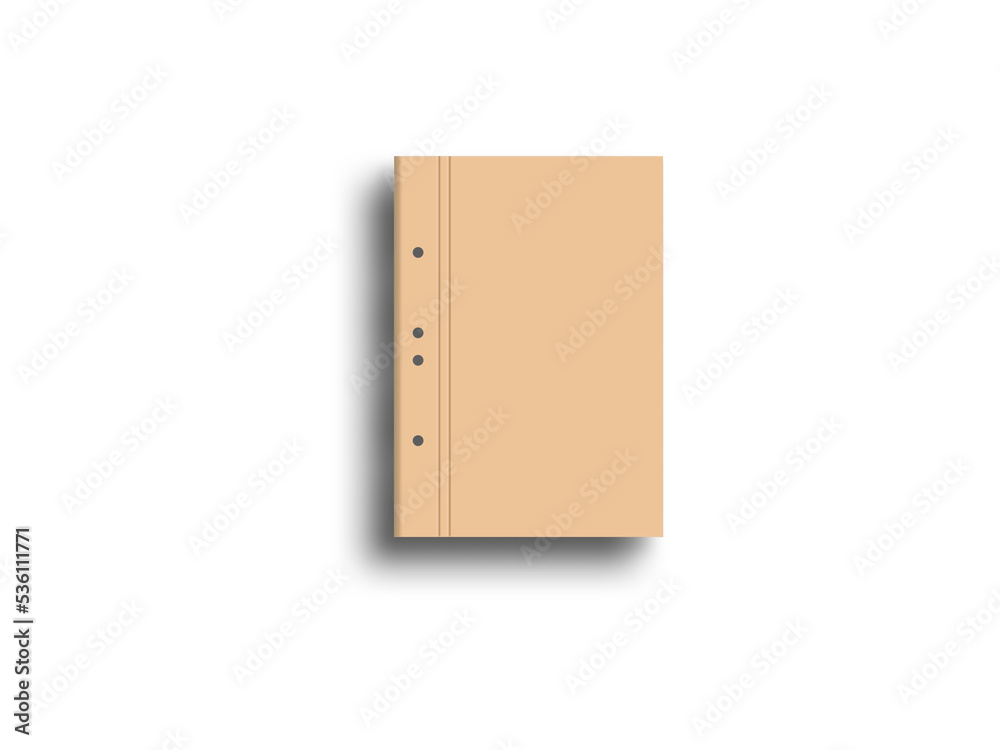 A4 document file stationery mockup A4 document file stationery mockup