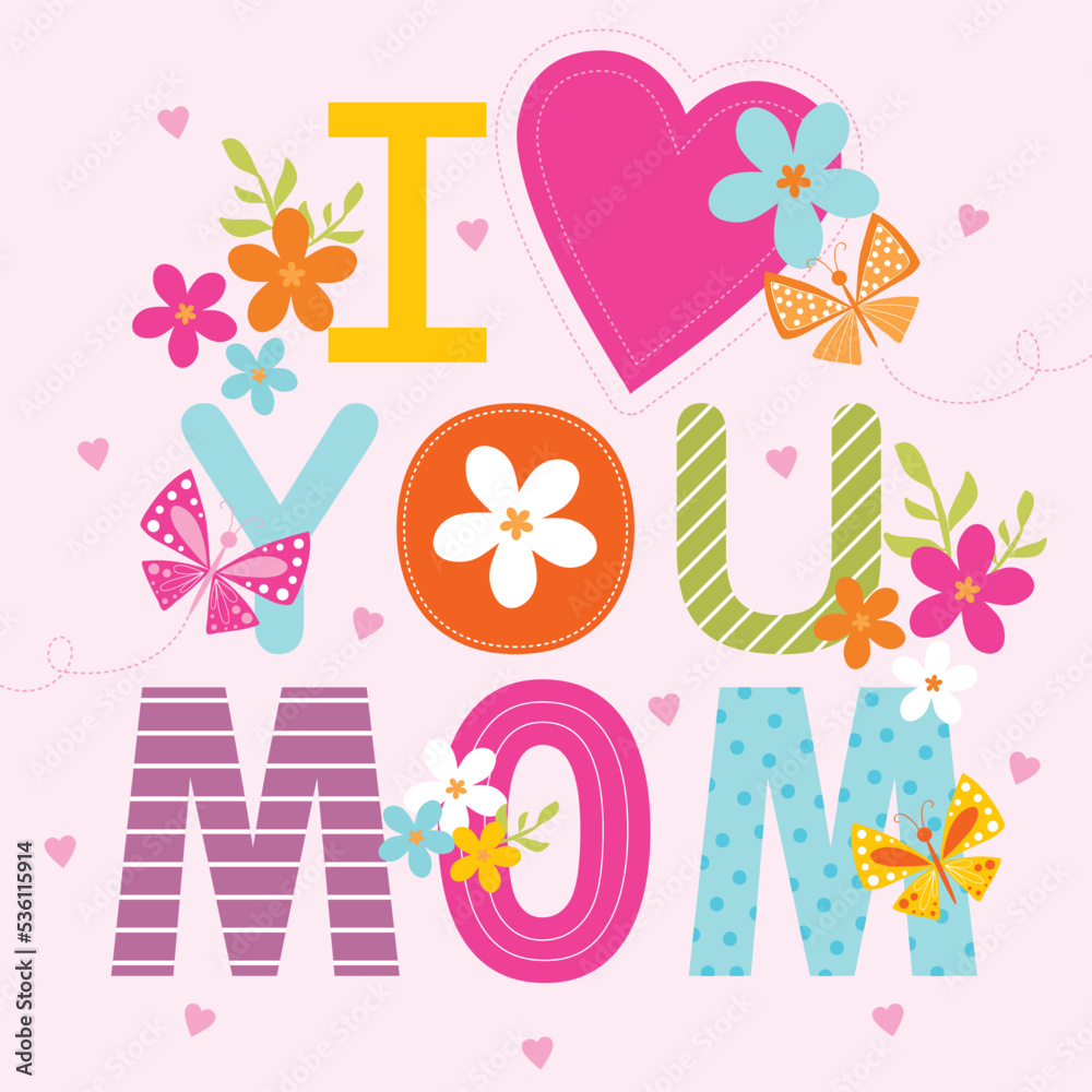 mother's day greeting card design