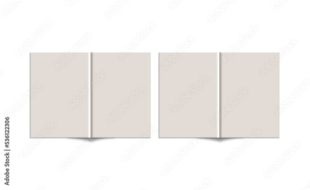 Open magazine mockup Open magazine mockup
