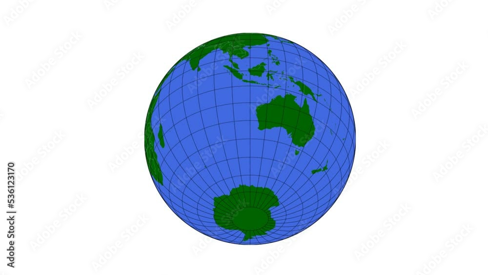 転回する世界地図 転回する世界地図