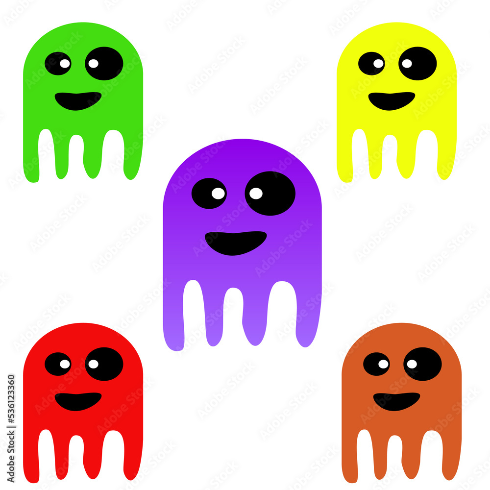 isolate Ghost Kitty ,halloween concept isolate Ghost Kitty ,halloween concept