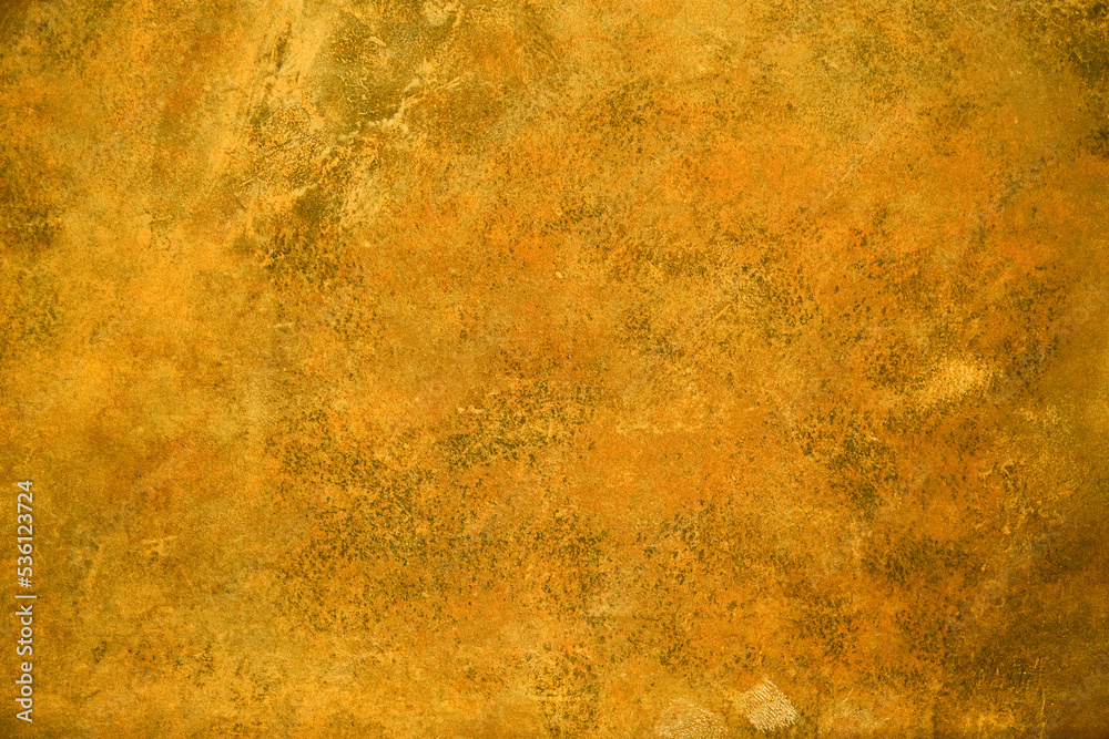 flat background of irregular yellow orange ocher and rust tones