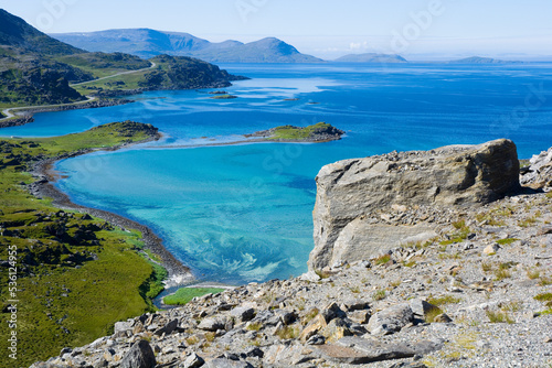 View of Selvika bay and Sto...