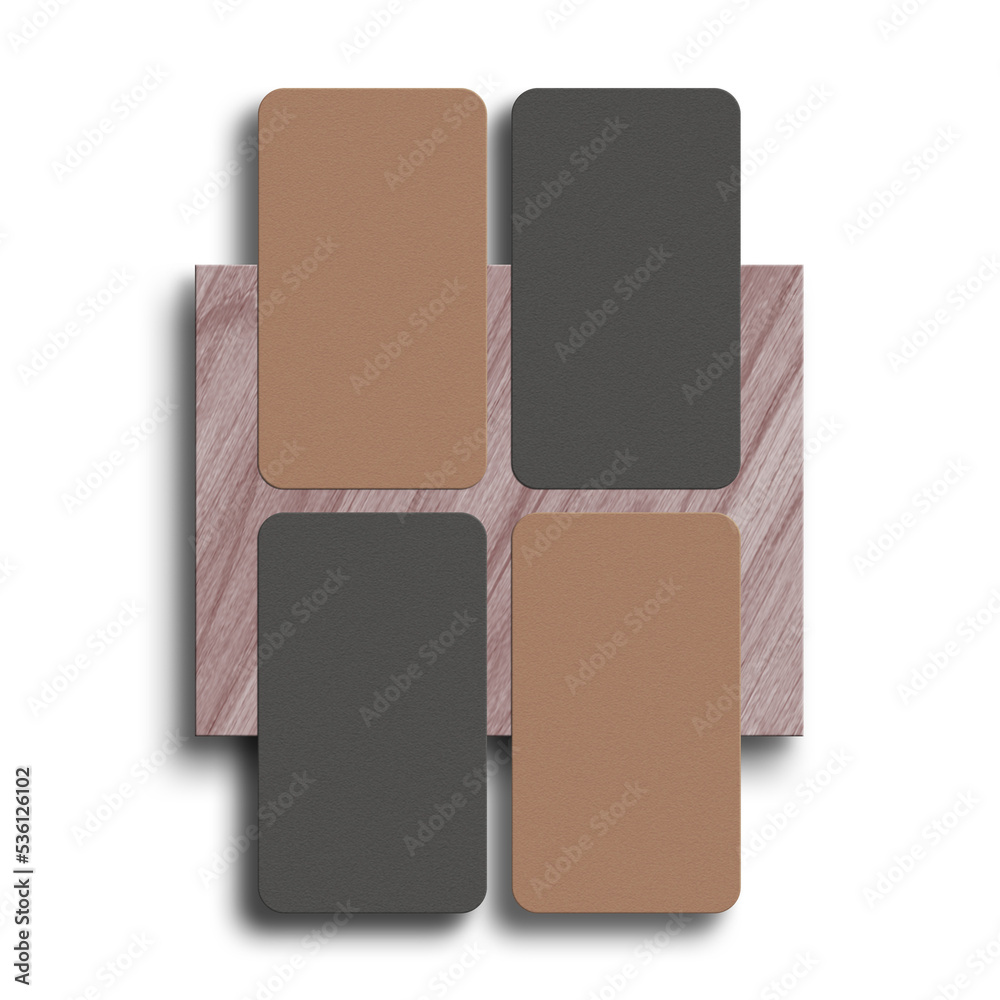 Black business card mockup Black business card mockup