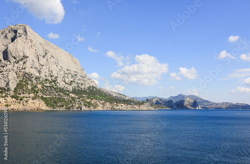 mountain by the sea "New World". Crimea.