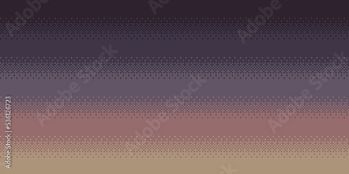 Pixel art background. Horizontal gradient v1.6