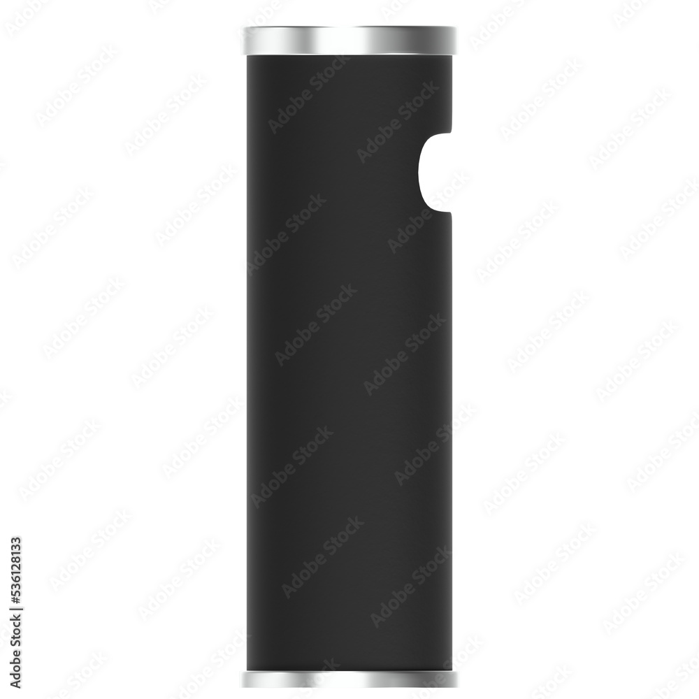 3d rendering illustration of an outdoor ashtray bin