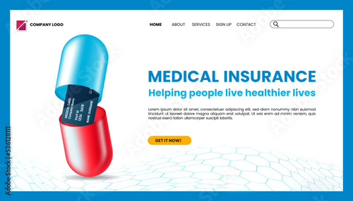 Medical Insurance Landing Page
