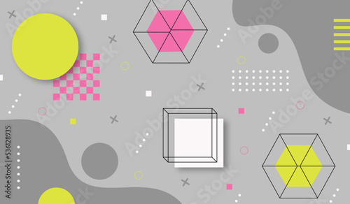 Graphic design geometric wallpaper
